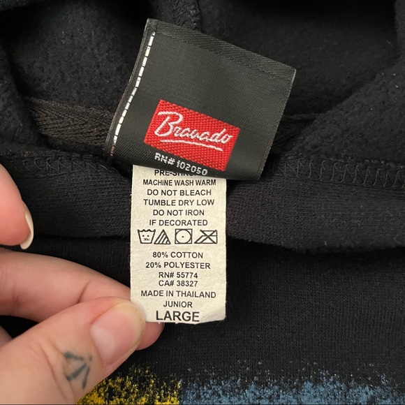 *SOLD* Harley-Davidson Graphic Print Hoodie - Picture 12 of 12